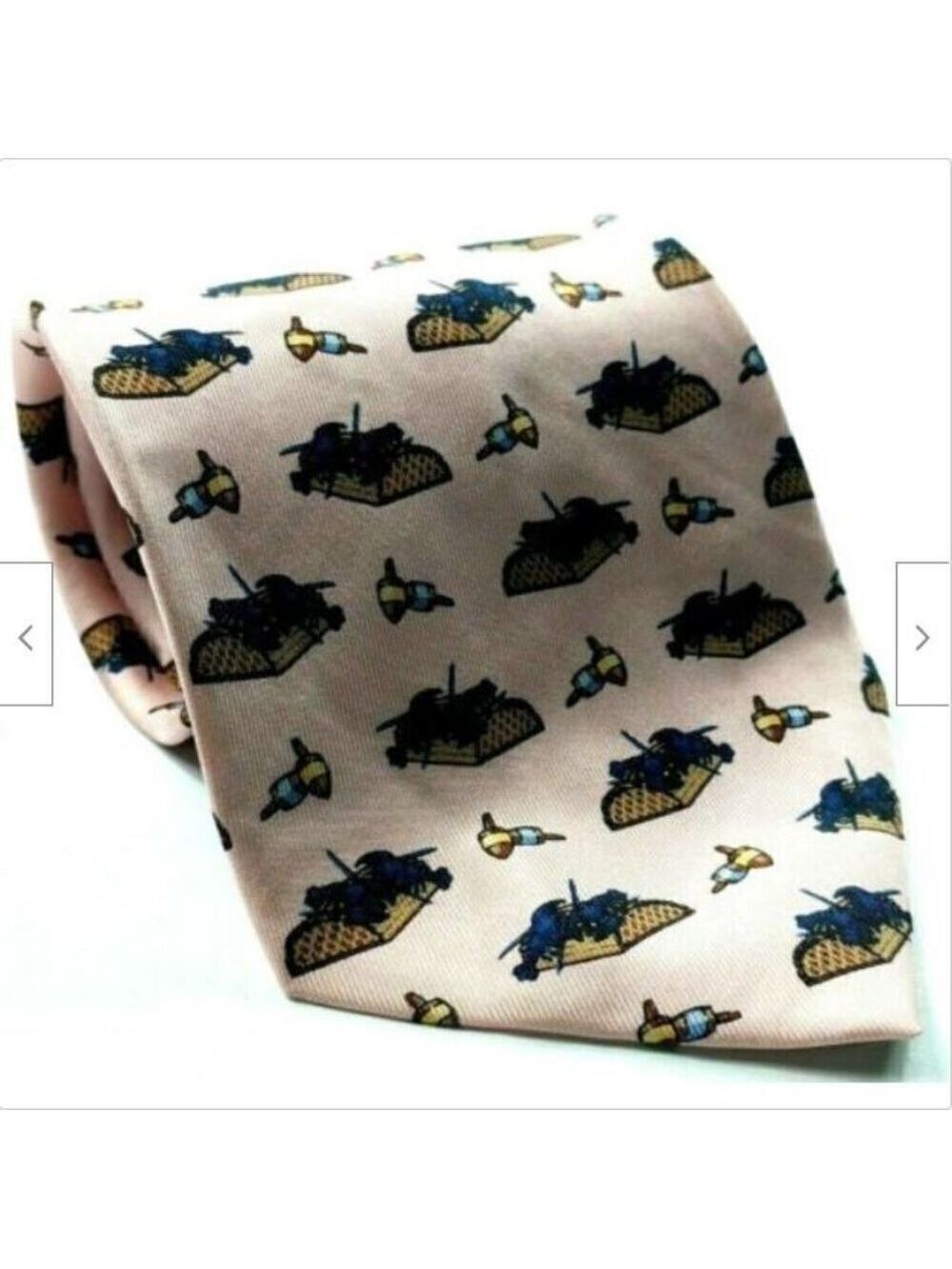 Silk Lobster Nautical Sea Ocean Marina Crayfish Tie